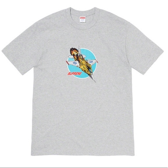 Supreme Other - Supreme Jet Tee Heather Grey Medium FW20